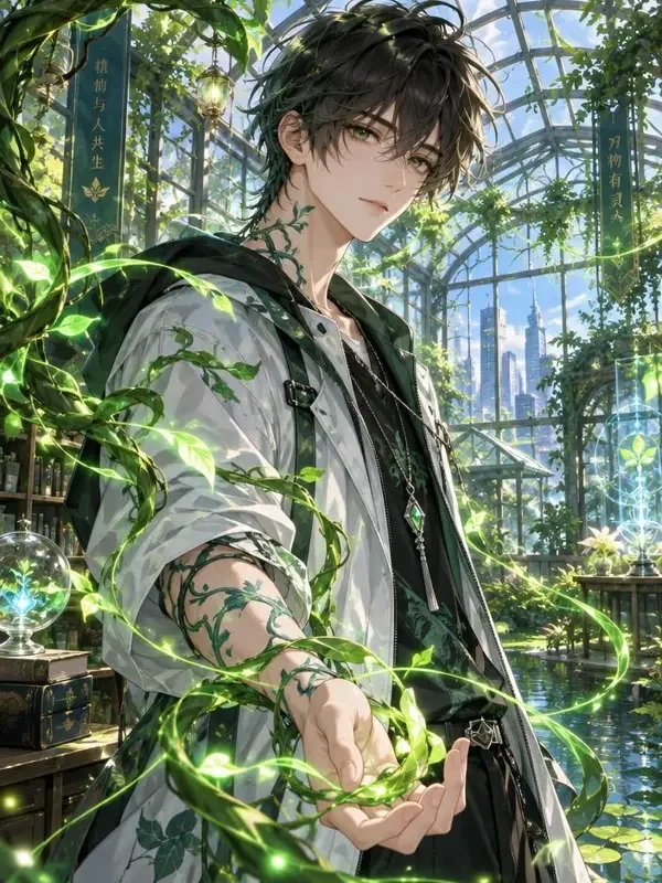 温室里的藤蔓少年封面